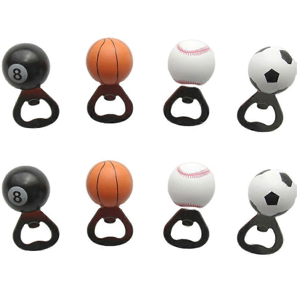 Creative refrigerator magnetic bottle opener