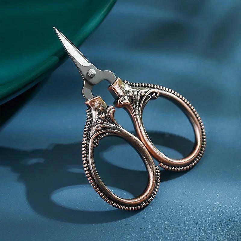 6cm Mini Retro Pocket Scissors Antique Thread Cutter Vintage Embroidery Cross Stitch Sewing Stainless Steel
