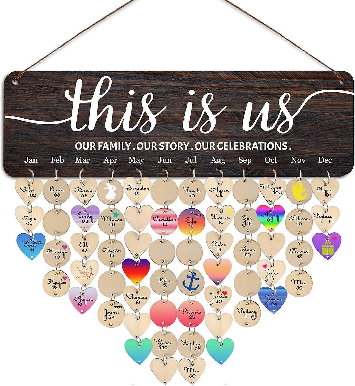 Plaketa, narodeniny, rodina