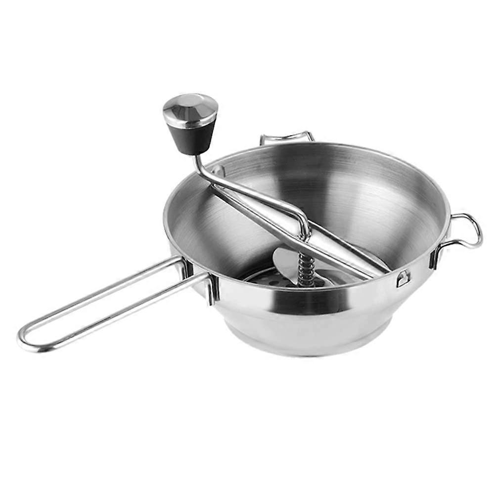 Stainless Steel Jam Maker Tool - Heavy Duty Fruit & Vegetable Ricer with Ergonomic Handle and Easy Clean Design