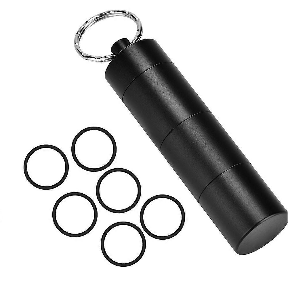 Portable Waterproof Pill Case with Three Compartments