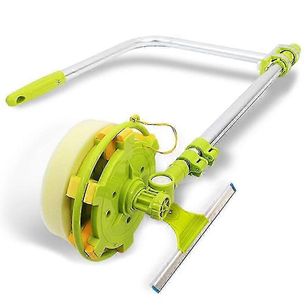 Telescopic High-rise Window Cleaning Sponge Glass Cleaner Brush Mop For Washing Windows Brush Clean Windows