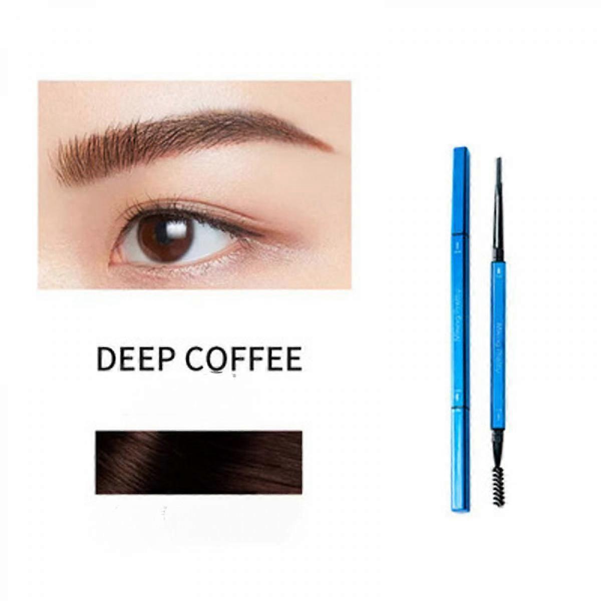 Makeup Brow Stylist Definer Waterproof Eyebrow Pencil, Ultra-Fine Mechanical Pencil, Draws Tiny Brow Hairs and Fills in Sparse