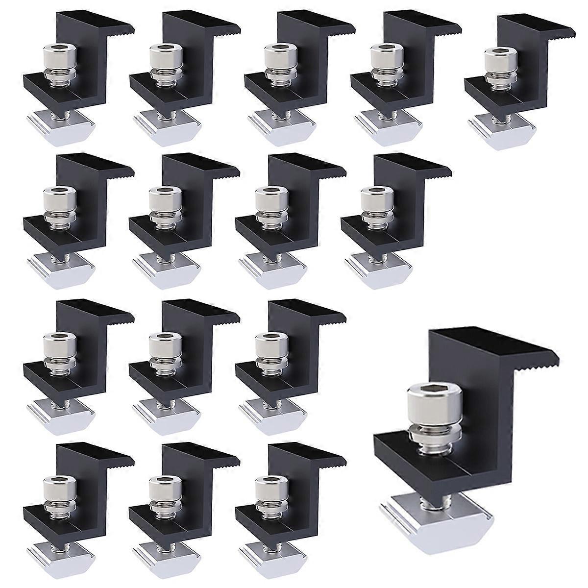 30mm solar panel bracket end clamp middle clamp attachment solar module