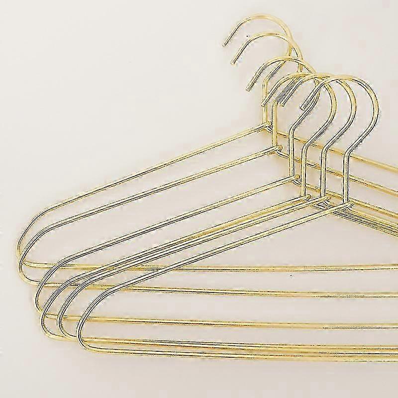 10 Stück Kleiderbügel Heavy Duty Metall Starker rutschfester Kleiderbügel f26