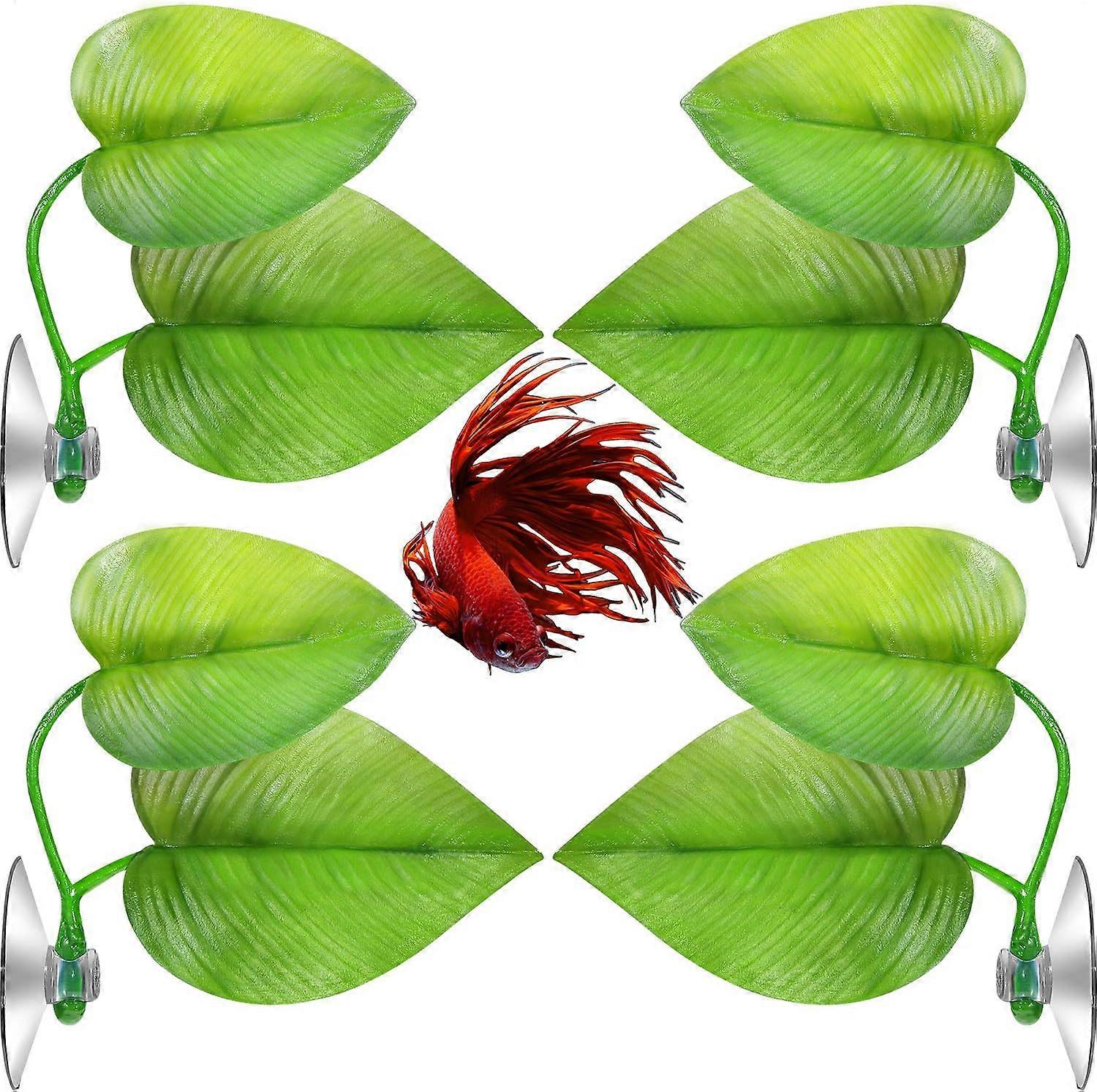 Betta Fish Leaf Hammock, Realistic Resting Spots, Lightweight Durable