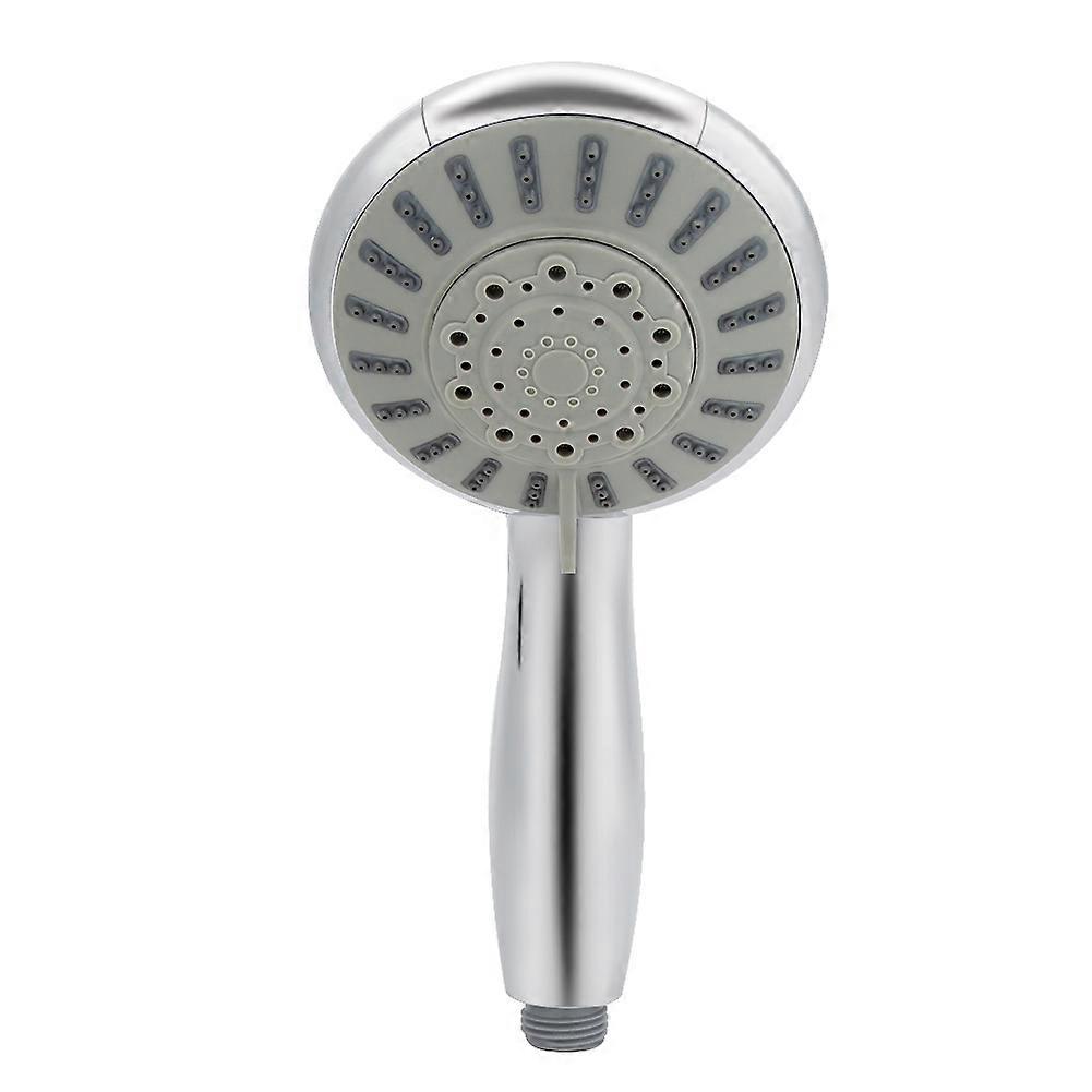 Handheld Shower Head 5-Function Water-Saving Spray Head With ABS Chrome Finish 1/2-Inch NPT Connection