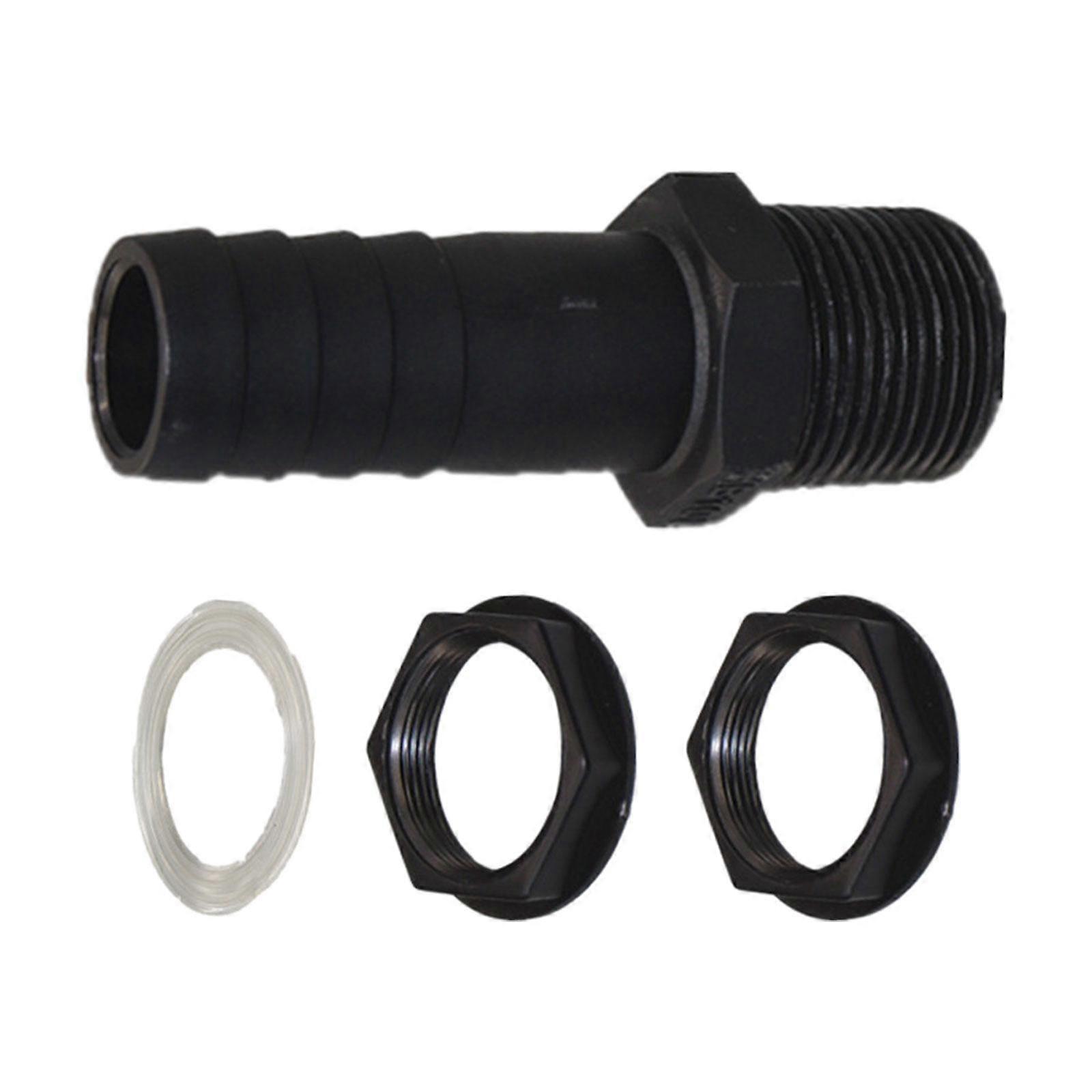 IBC Tank Duct, Barrel Duct, Tank Overflow Connector, Rain Barrel Hose Nozzle