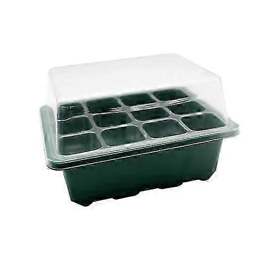 Plant Starter Plant 12 Grids Preservation Adjustable Plastic Heat Tray Germination Tray for