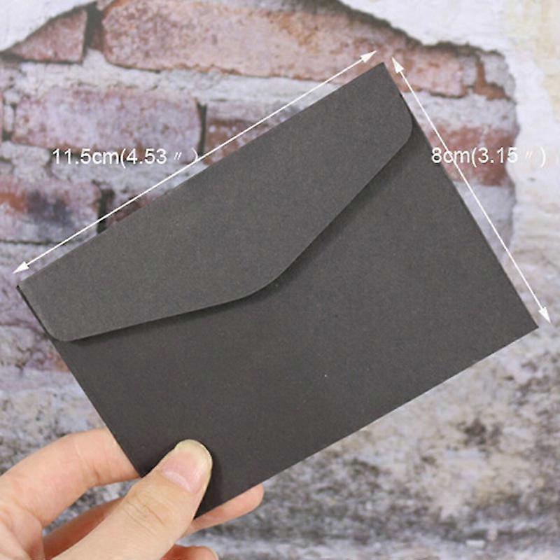 10Pcs Nice Small Paper Envelopes Candy Colors Post Card Wedding Invitation Envelopes