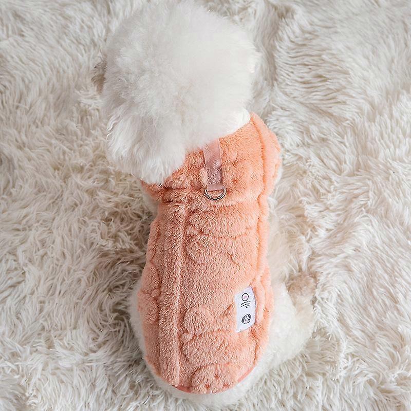 Autumn Winter Pet Vest for Small Medium Dogs Fleece Clothes Shih Tzu Poodle Outfits Chihuahua Pug Jacket accesorios para perros