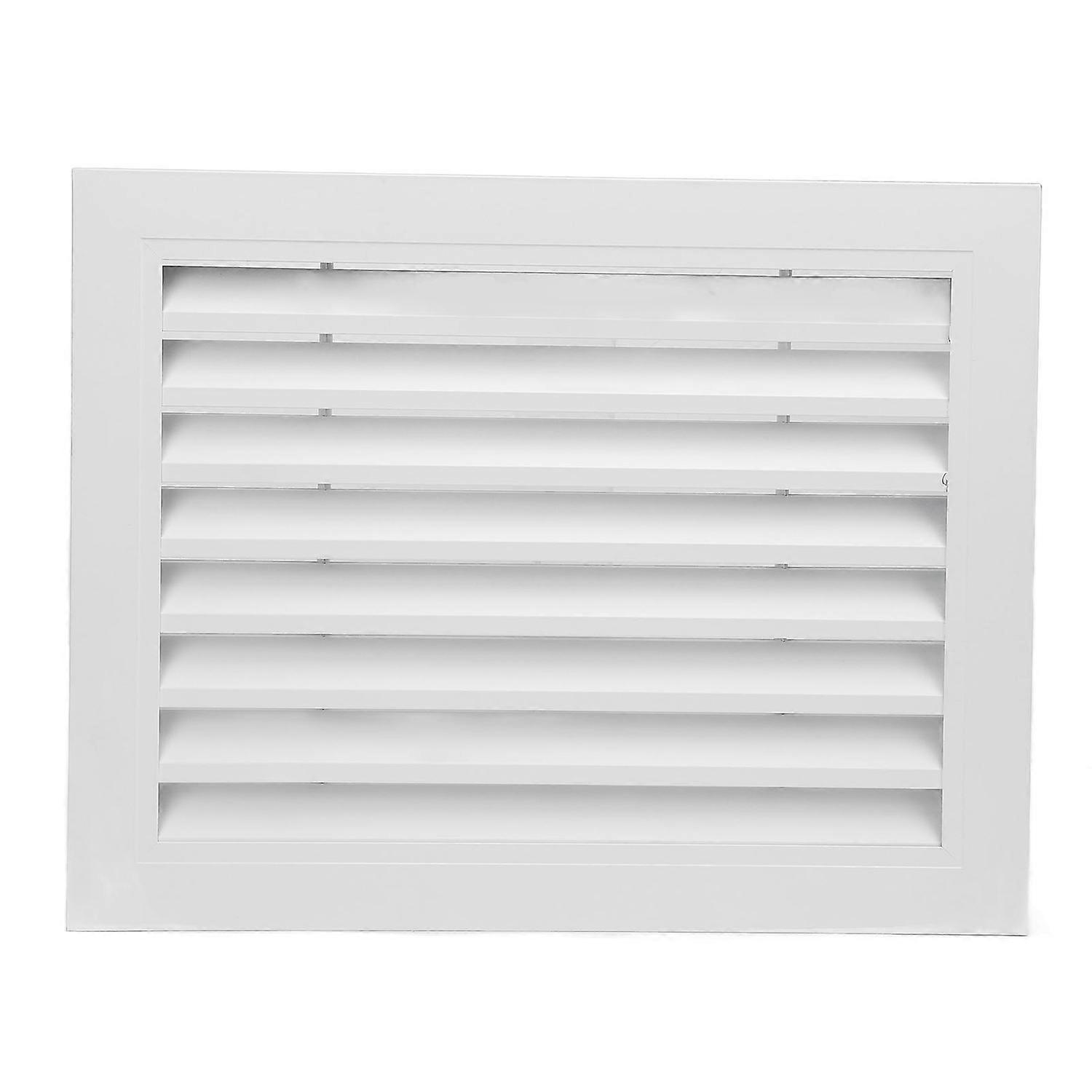 Fixed Return Air Louver Window Aluminum Alloy 400x300mm Air Conditioning Vent Cover for Bathroom Kit