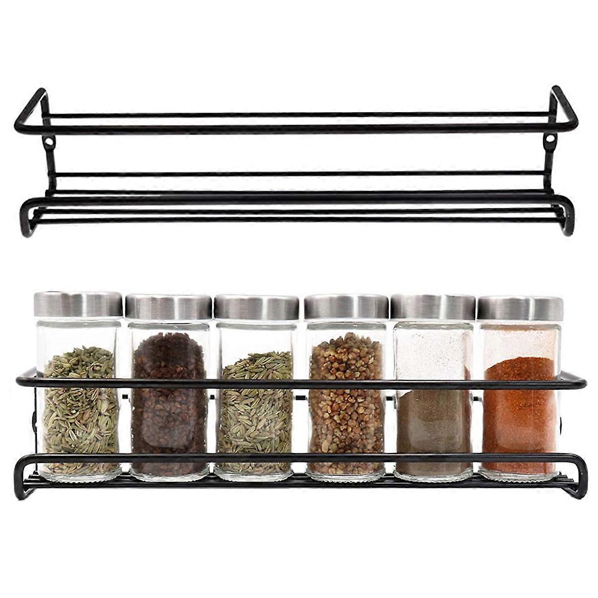 Spice Rack, Space-Saving Organizer, Pull-Out Organizer, Durable Material