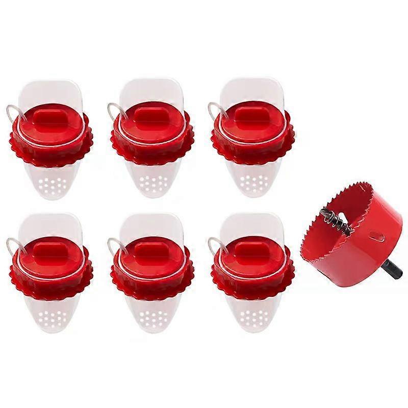 6pcs Chicken Feeder Poultry Feeder Bucket Diy Automatic Gravity Feeder_Special Gift