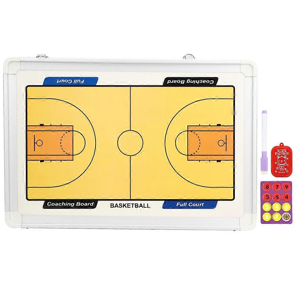 Reusable Durable Dry Erase Clipboard For Full & Half Court Tactics, Multi-use Coaching Tool With Smooth Writing Surface And High Quality Composite