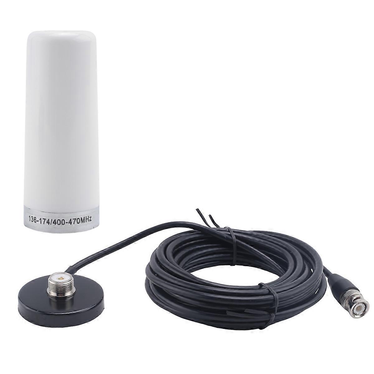 Vehicle Mobile Radio VHF/UHF Dual Band Antenna For BC125AT Scanner