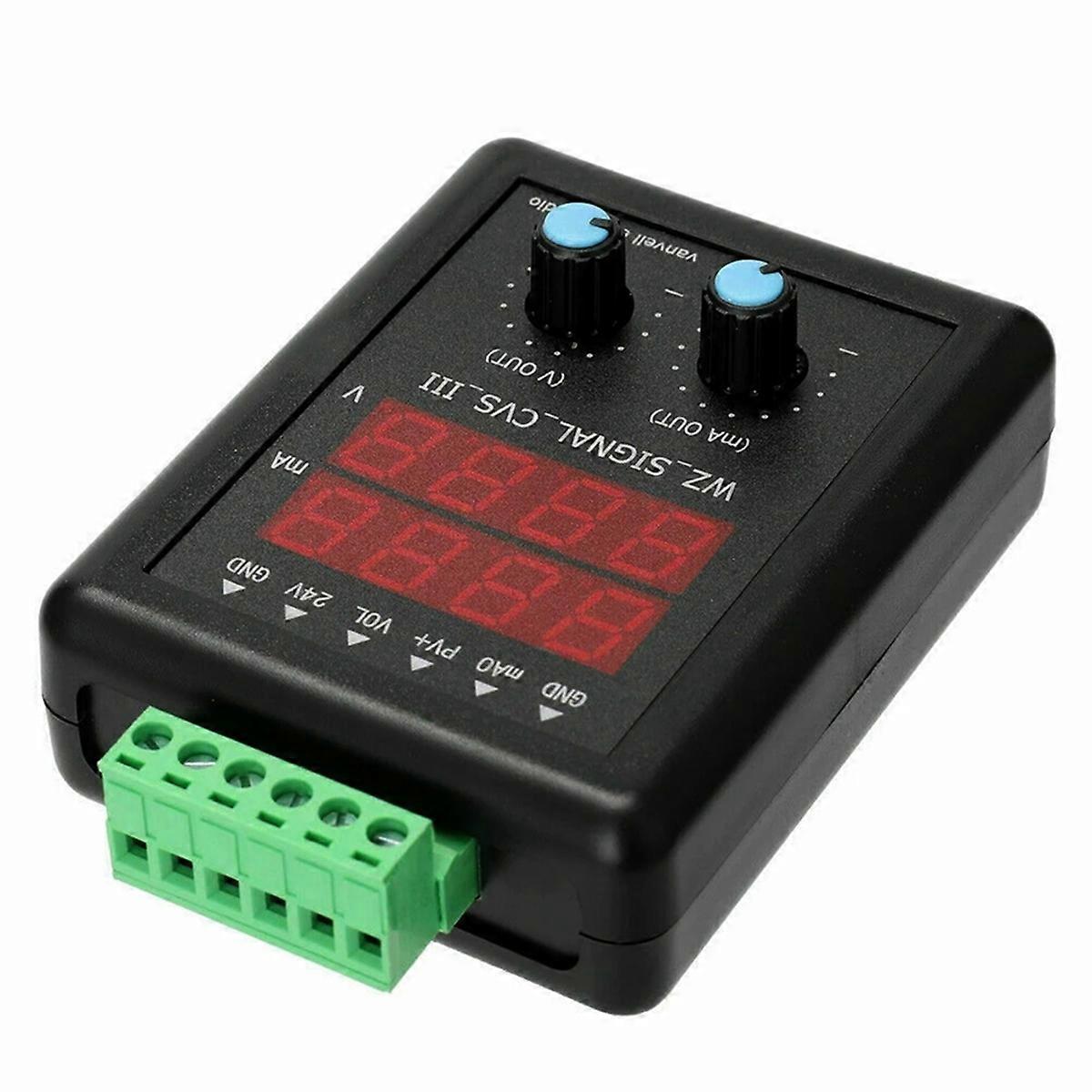 Adjustable 4-20ma Signal Generator 24V Current Voltage Transmitter Calibrator 0-10V Constant Current