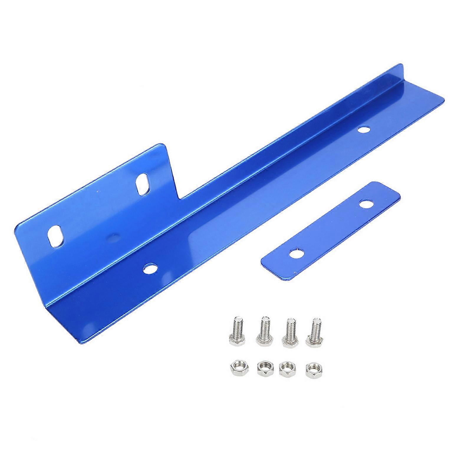 Car Styling Modified Universal Aluminum License Plate Frame Blue
