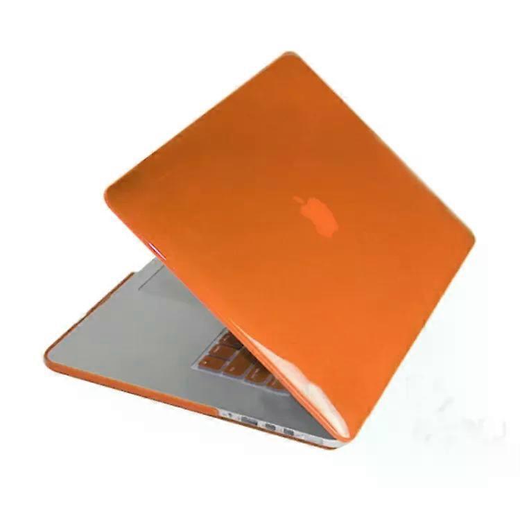 Crystal Hard Case for MacBook Pro Retina 13.3"-Orange,Orange