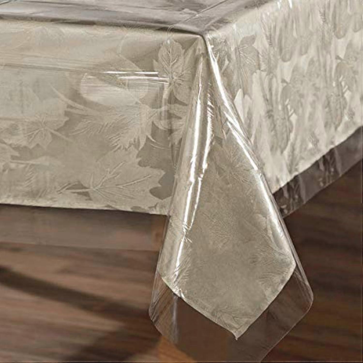 Clean plastic waterproof tablecloth