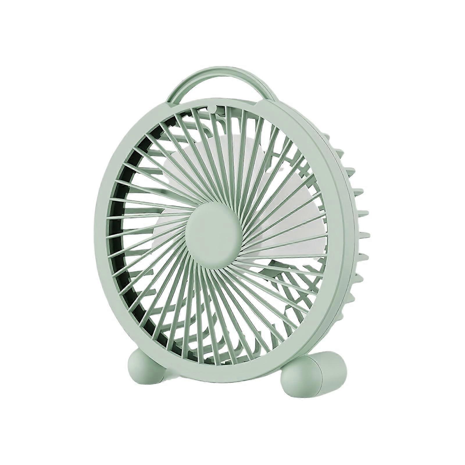 USB Mini Desk Fan Personal Quiet Tabletop Fan USB Powered Plug-In Compact Cooling