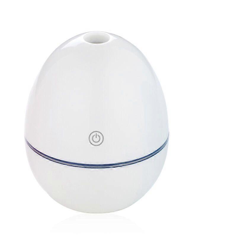 Mini USB Night Light Humidifier, Portable Desktop Purifier (Small White Egg)