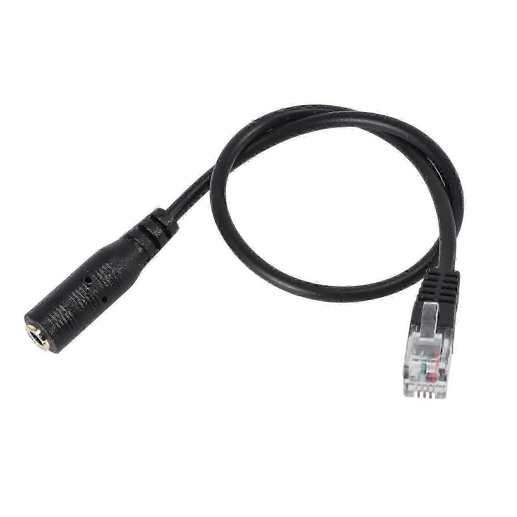 3.5mm to RJ9 Adapter Cable for Office Phone Headset