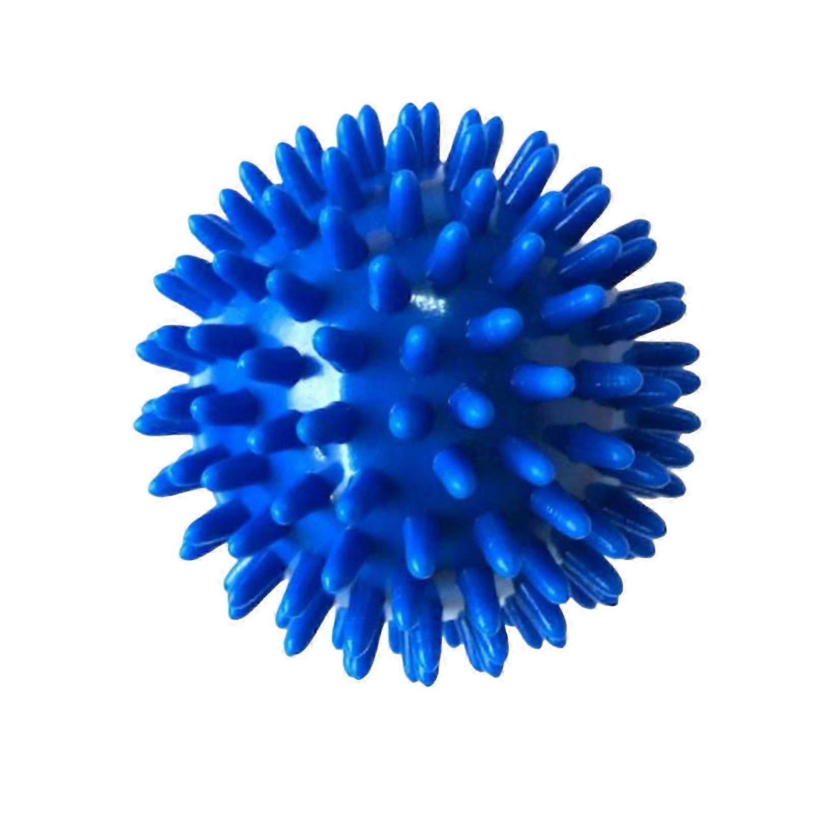 Spike Massage Balls Exercise Ball Handheld Multipurpose Compact Portable Manual Plantar Balls Spiked Massager Rollers for Neck Back Feet 8cm
