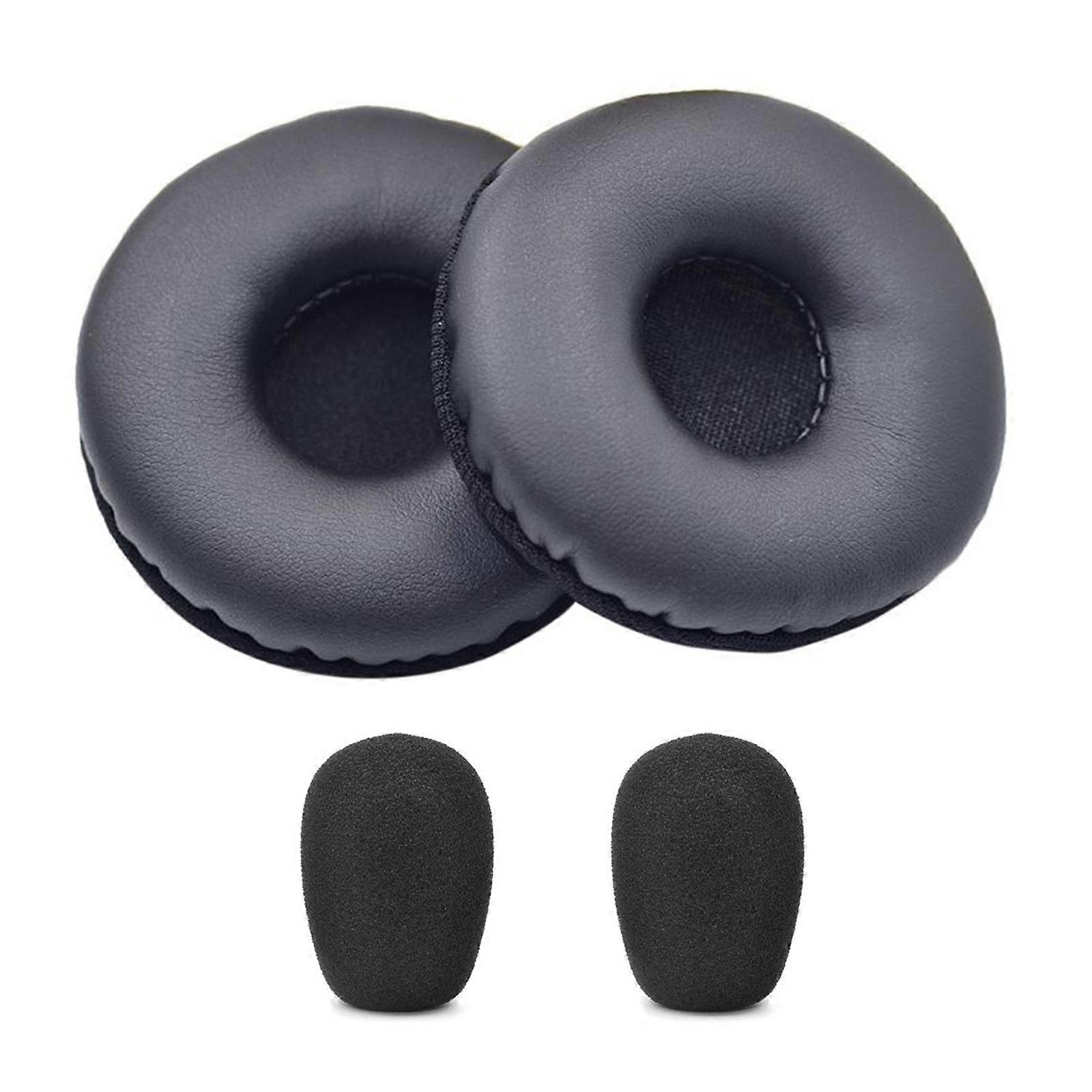 Gürültü Önleyici Kulak Yastıkları H390 H600 H609 Kablosuz Kulaklıklar için Mikrofon Ön Cam, Değiştirilmesi ve Takılması Kolay