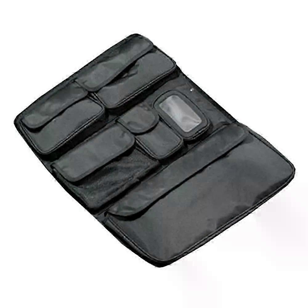 دراجة نارية سوداء جولة باك حزمة غطاء منظم تخزين حقيبة السرج لهارلي تورينج ستريت انزلاق FLHX الطريق الملك FLHR 2014-2021