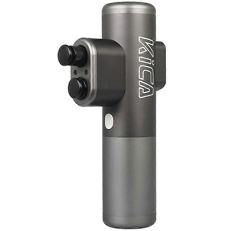 KICA 3デュアルヘッドフィットネスミニ折りたたみ式筋肉弛緩電気マッサージガン筋膜ガン