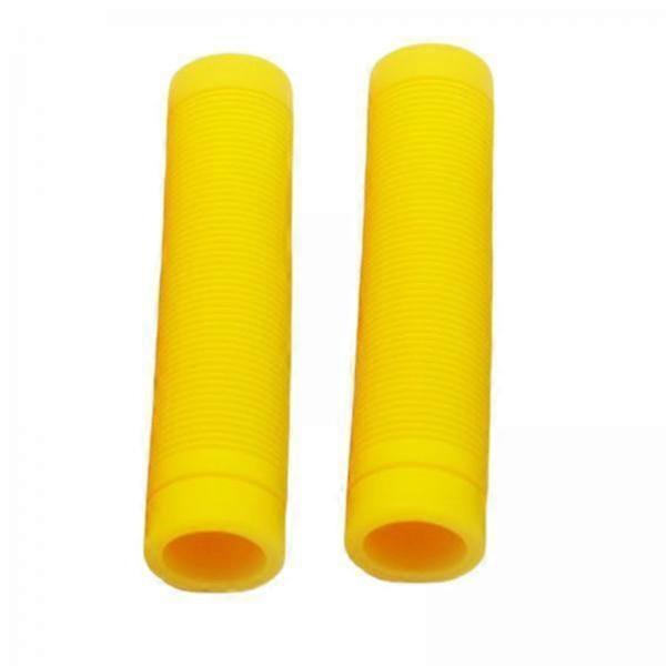 Comfortable Handlebar Grips in Yellow
