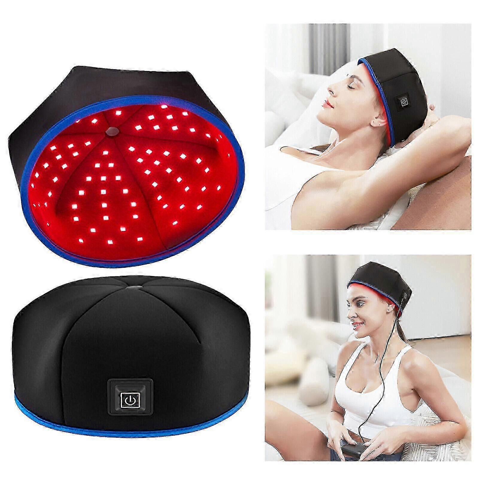 240 Led Infrarød Rødt Lys Terapi Cap Hat Hårtab Genvækst Behandling Hjelm