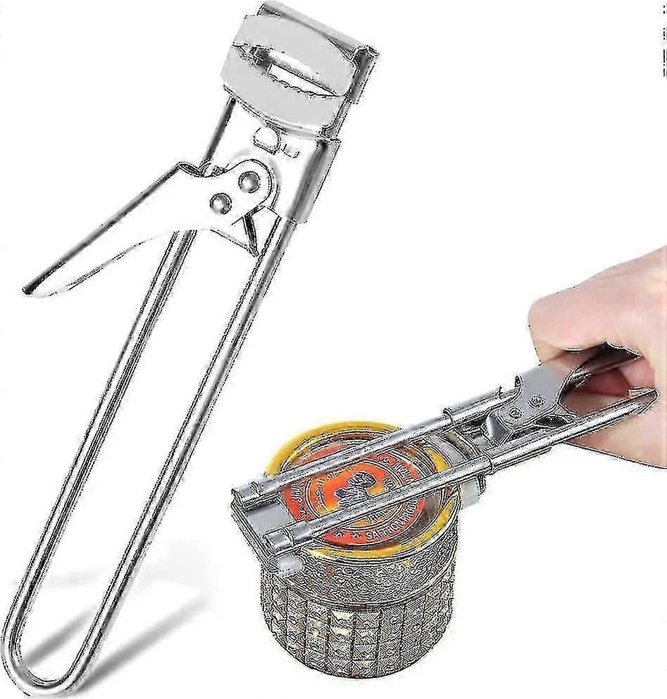 Mng Can Opener For Elderly Hands, Adjustable Jar Opener Universal Jar Opener Manual Jar Bottle Opener Stainless Steel