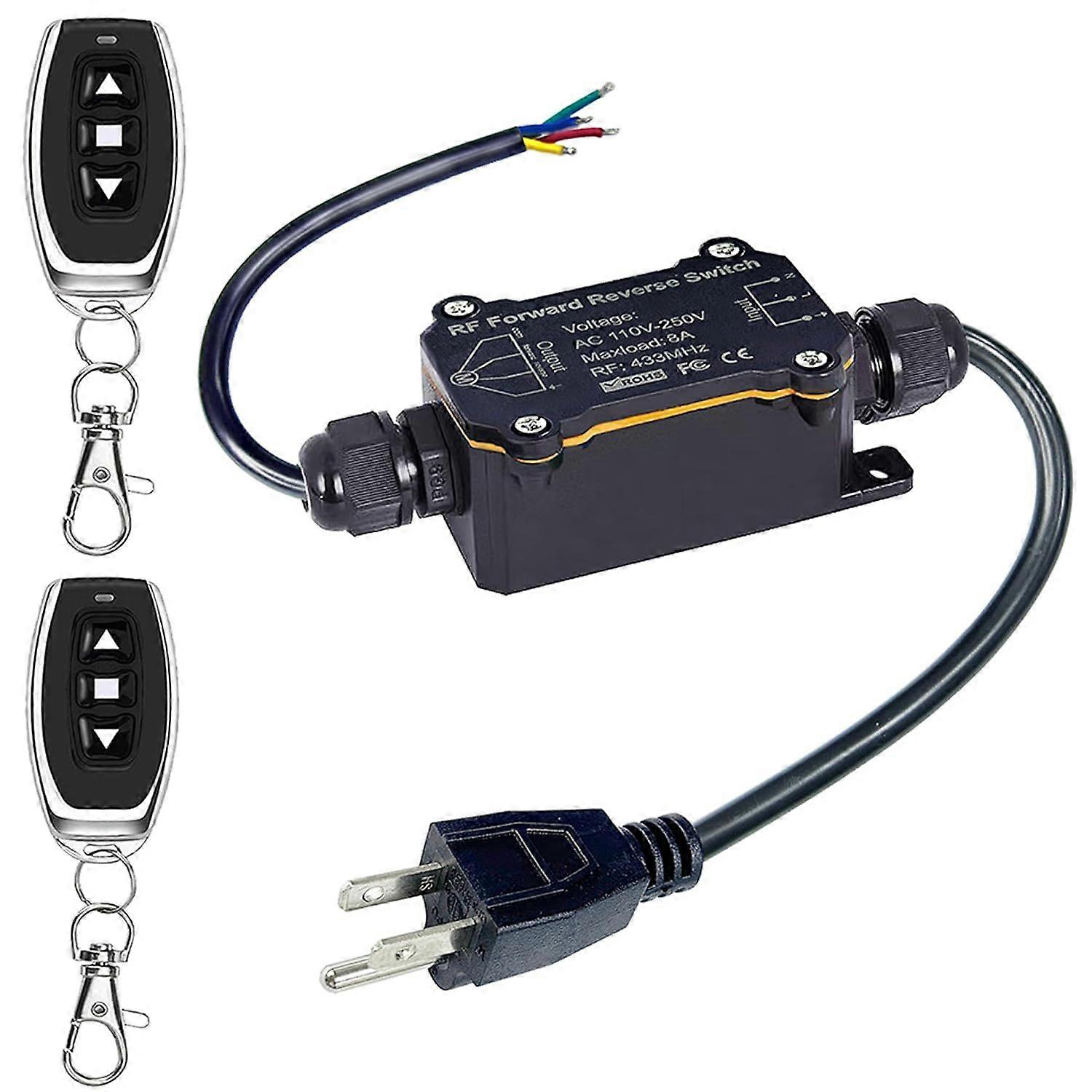 2025 Latest Model Forward Reverse Remote Control Switch,AC110V-250V Linear