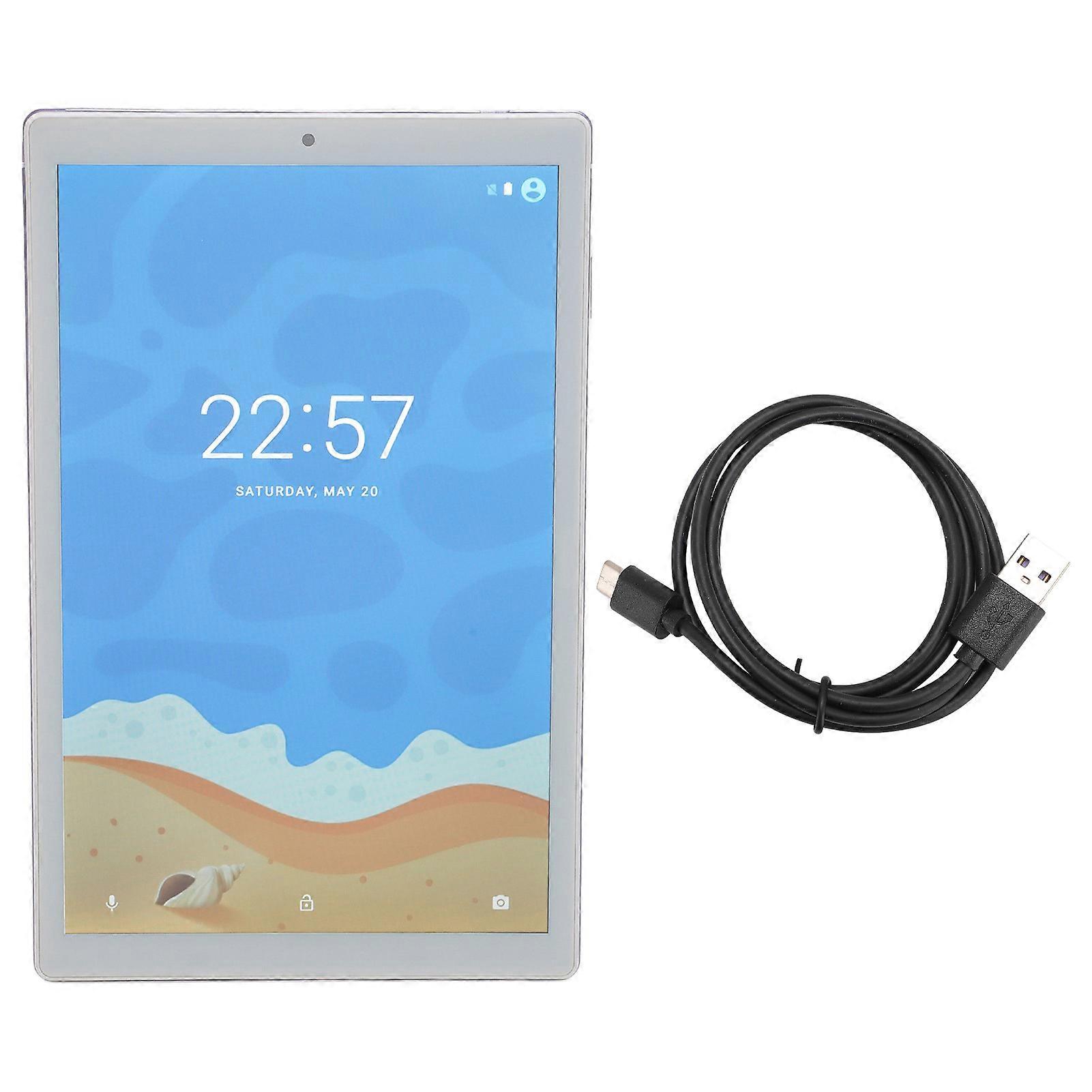 10 Inch Android 14 Tablet with 6GB RAM 128GB ROM Dual Camera 8000mAh Battery WiFi Bluetooth