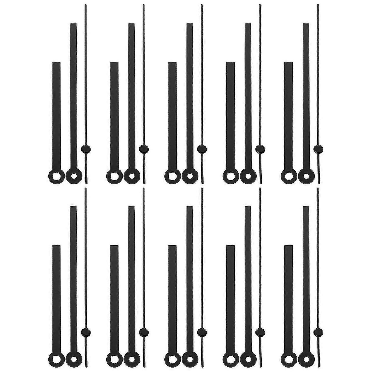 10 Sets Clock Hands Professional DIY Wall Clock Hands Replacement Clock