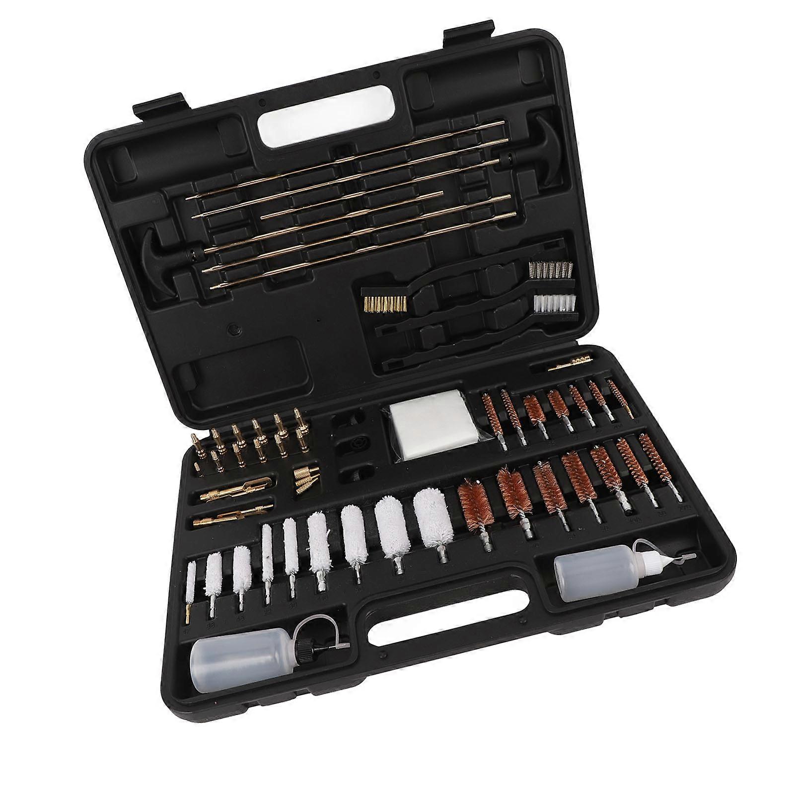 Bore Cleaning Brush Set Effective Barrel Cleaner Tools Universal Wire Cleaning Kit with Case 