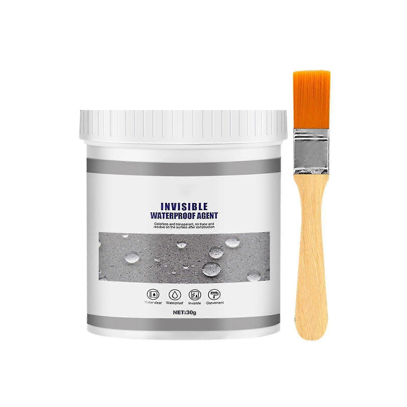 Super Strong Bonding Sealant for Waterproofing, Invisible Anti-Leakage Agent with Brush, 300g for Versatile Use