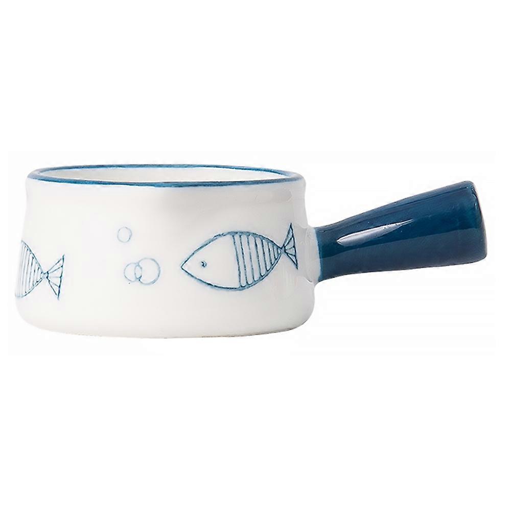 Practical Sauce Dish, Ceramic Pot for Steak Sauce Milk, Suitable for Any Setting