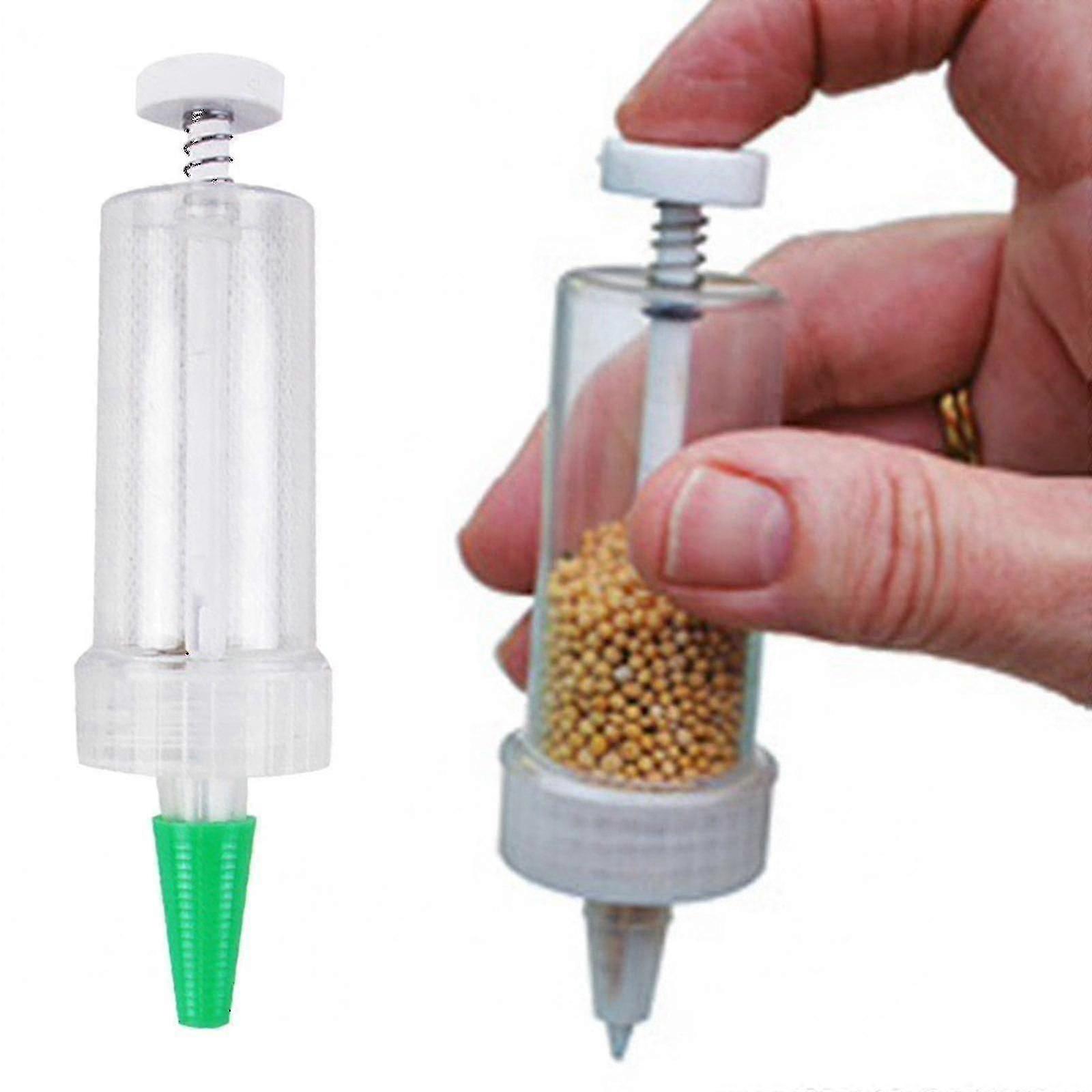 Manual Planter Seeder Tool - Plastic Mini Sowing Seed Dispenser Spreader,whygv June 6.15