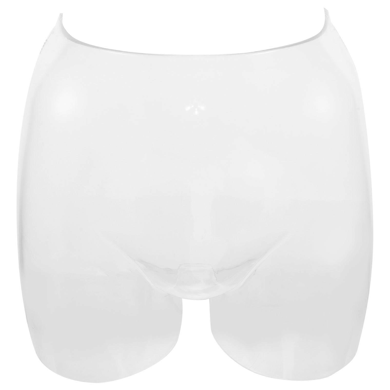 Clear Hip Model for Underwear Display Plastic White Easy Cleaning for Display Use
