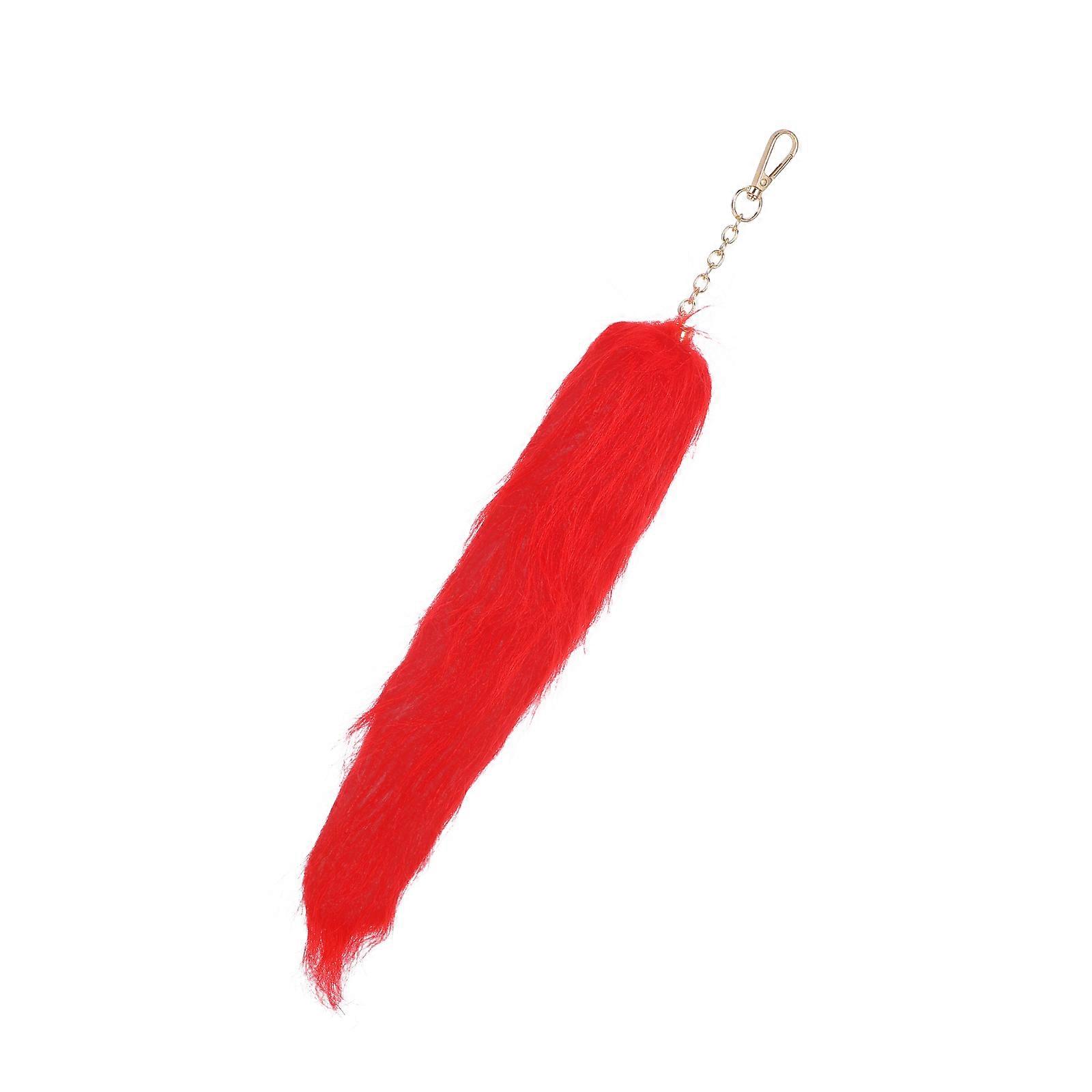 Prop Tail Red Artificial Cosplay Accessories Halloween Party 1Pack