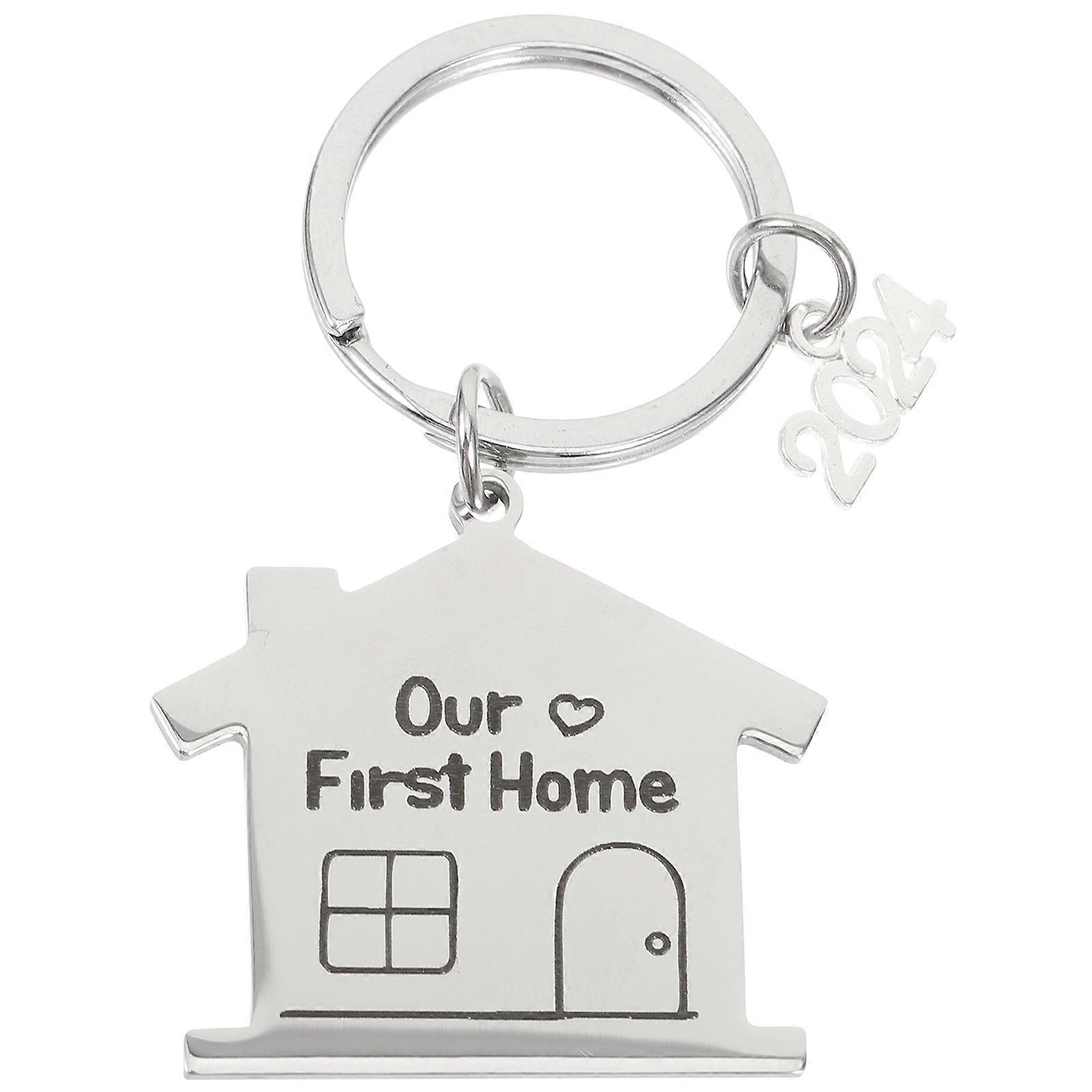 Housewarming Keychain Unique Bag Pendant Durable Decorative Keyring for Home Essentials