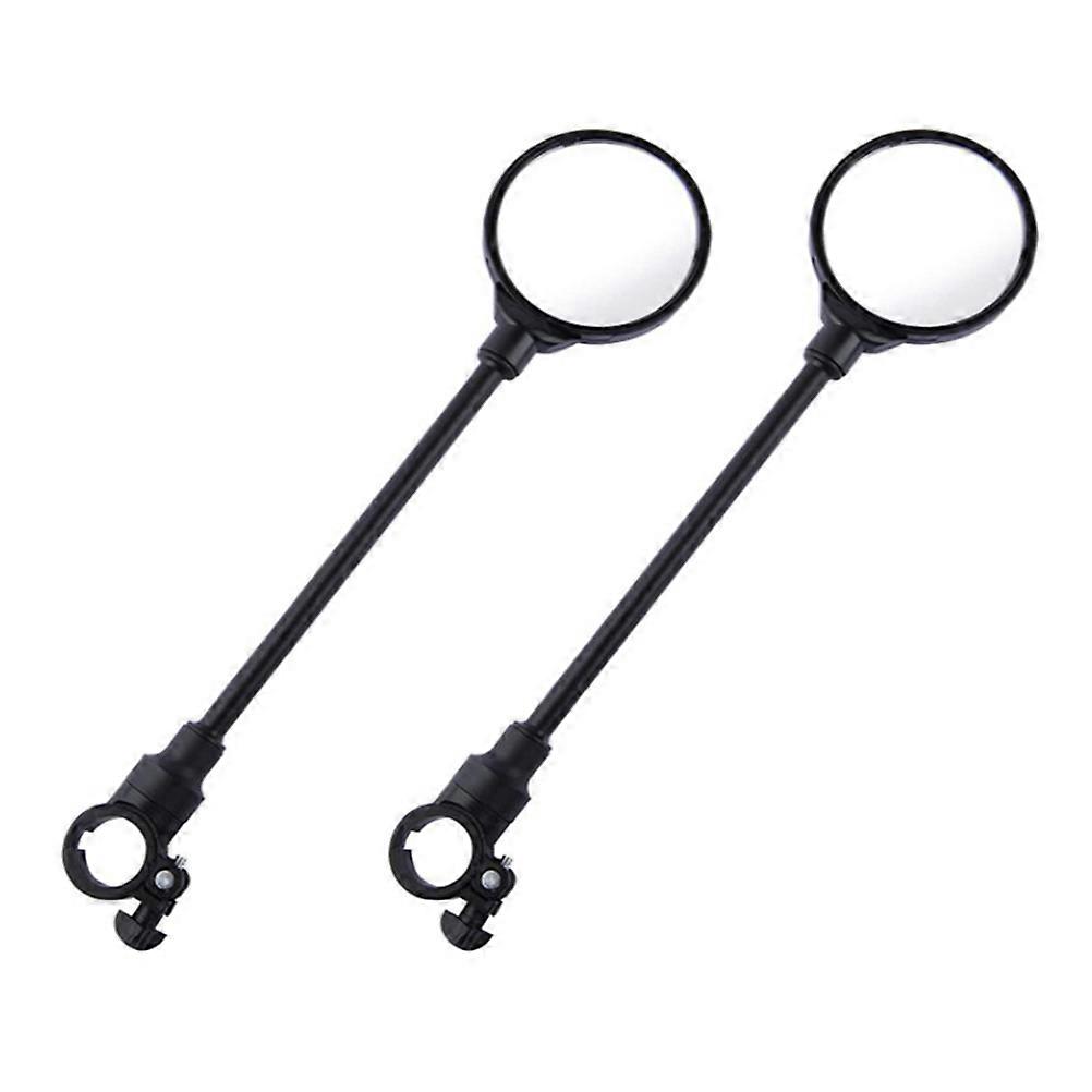 Here's a refined and professional product description for your adjustable rearview mirrors:

 

**2PCS Adjustable Rearview Mirrors for Bicycles,