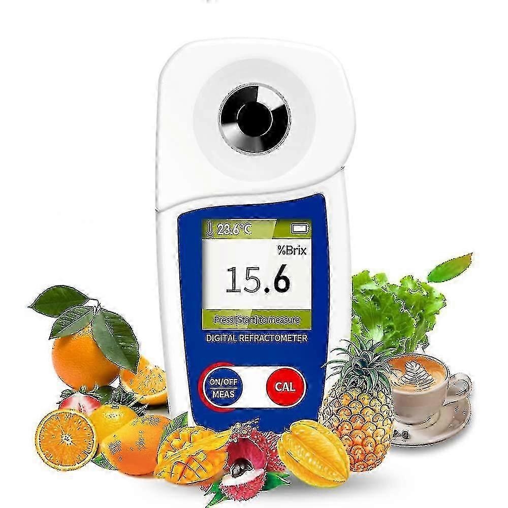 Digital Brix Refractometer brix Meter Refractometer Automatic Temperature Compensation Brix