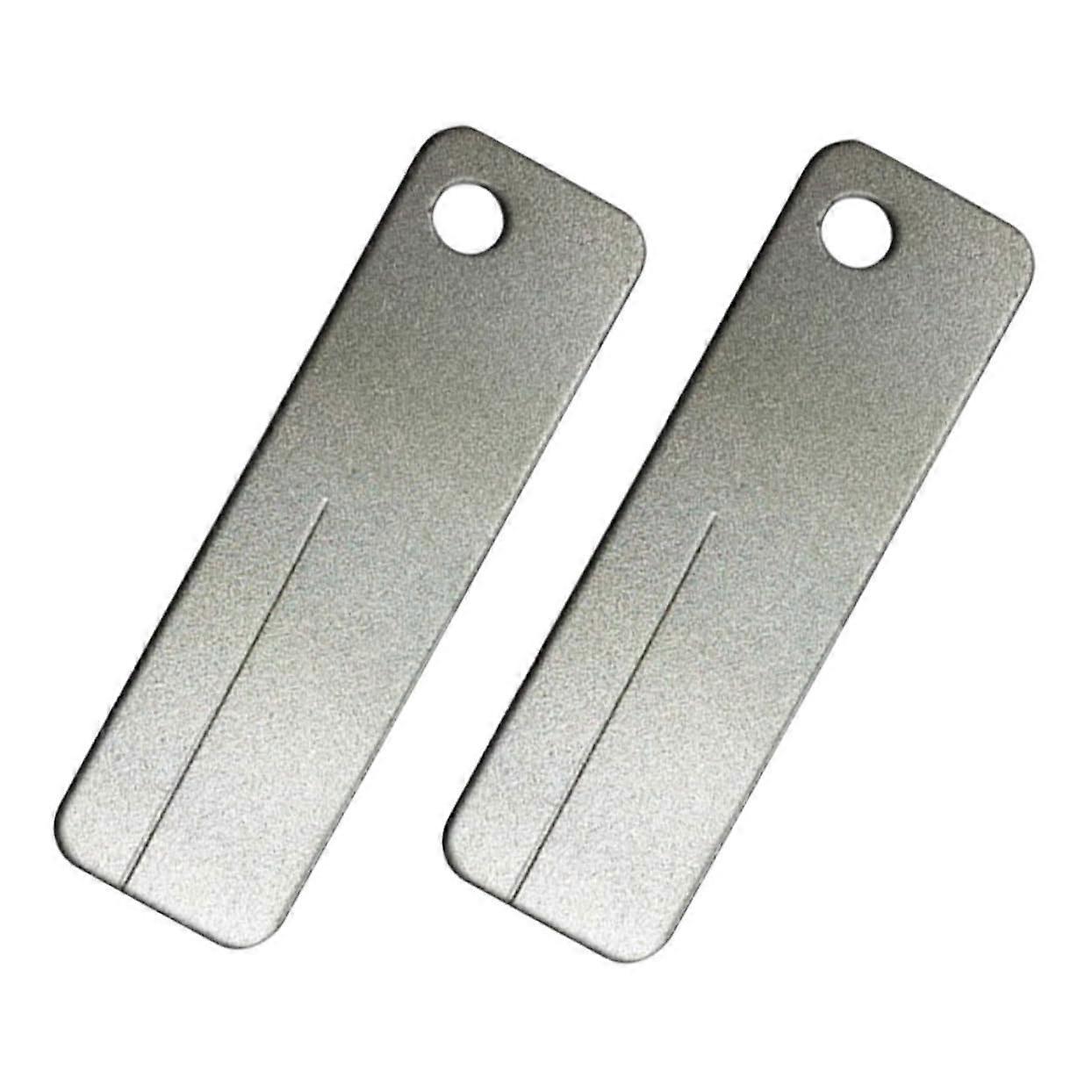Diamond Outdoor Sharpening Stones - 2 Pack, Durable, Easy to Clean, Excellent Performance for Knives