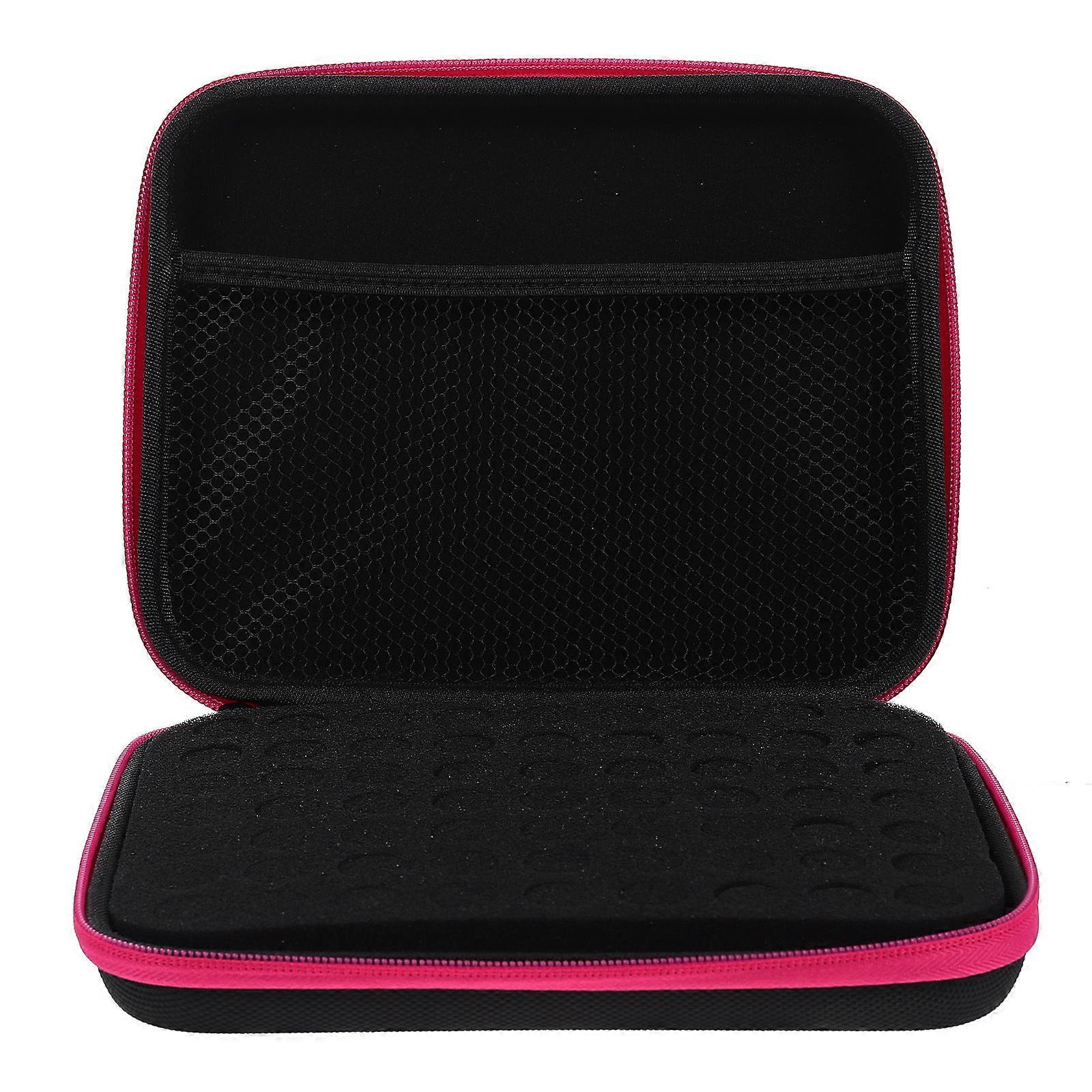 Essential Oil Storage Container Portable Essential Oil Case For Home Office And Travel Use With Compartment Design 1Set