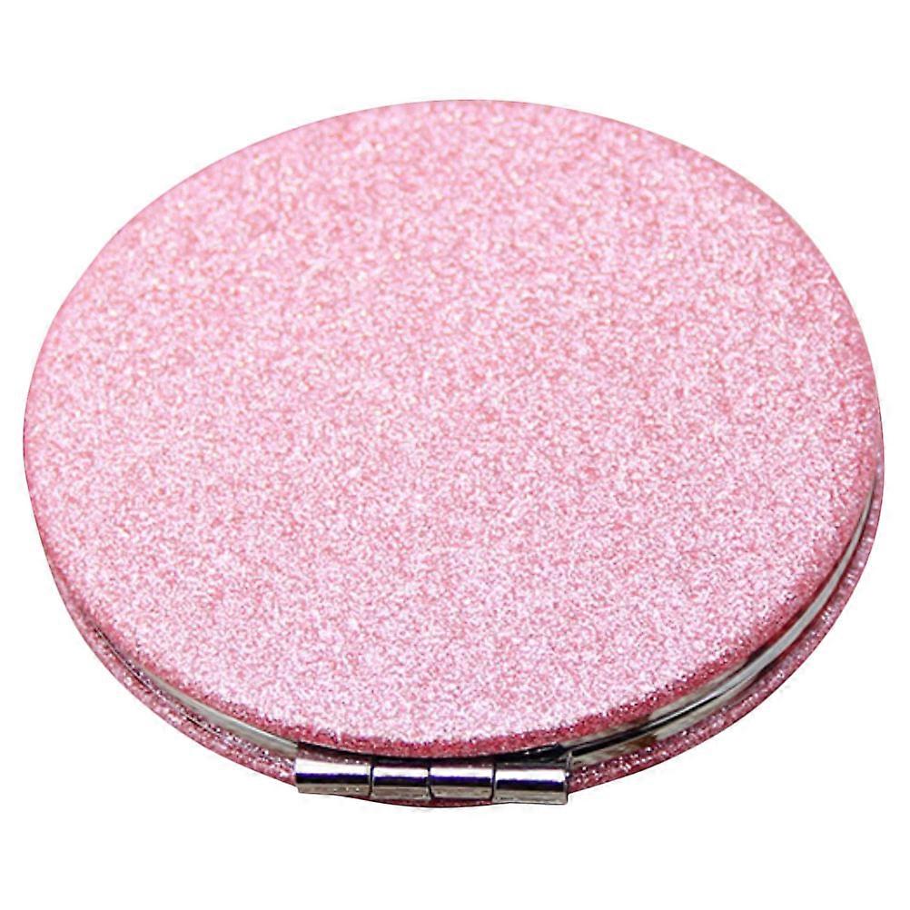 Small Folding Mirror Compact Mirror Travel Girls 8x8cm Two-sided 1Pack