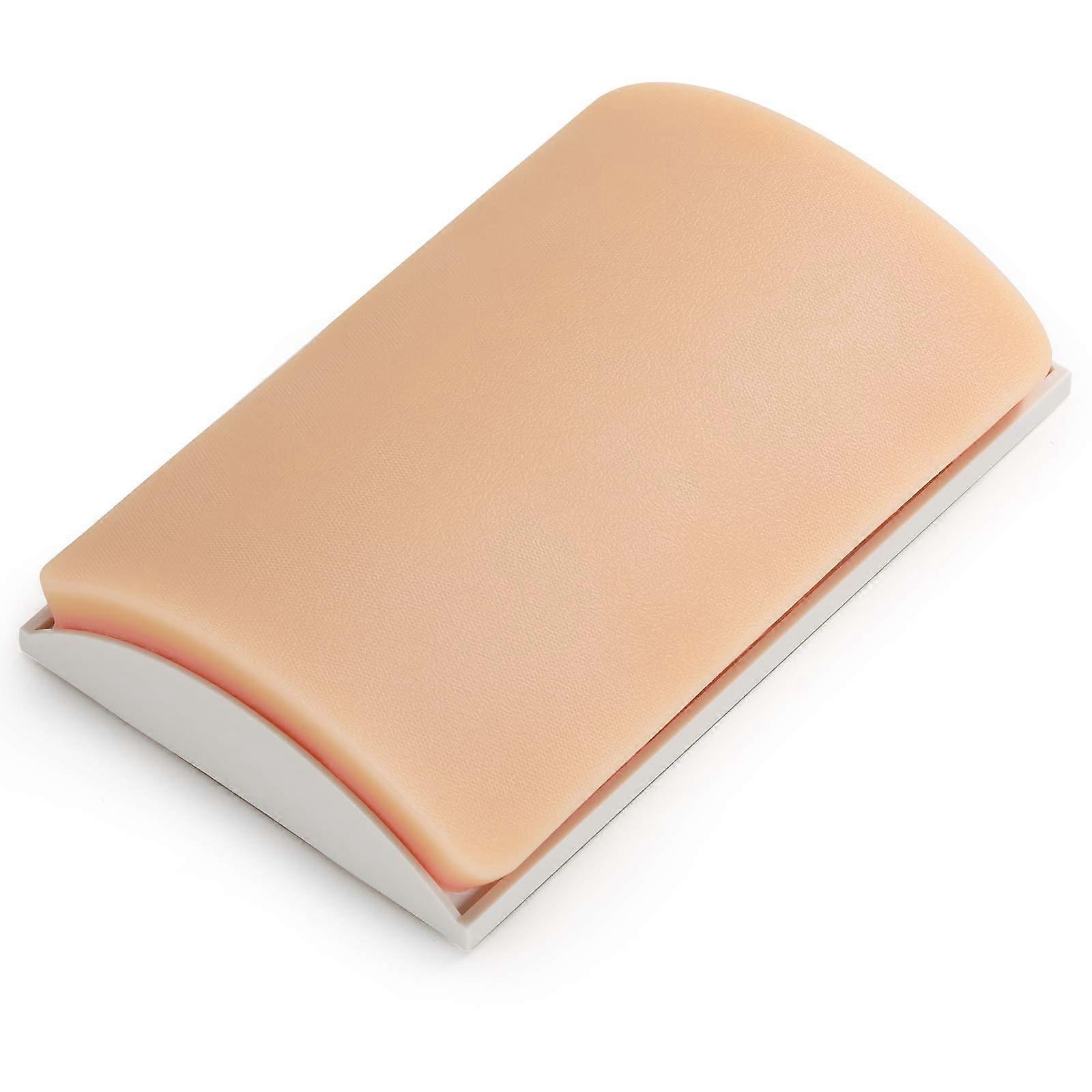 Suture Pad for Medical Students, Silicone Seam Pad with Improved Double Mesh for Training